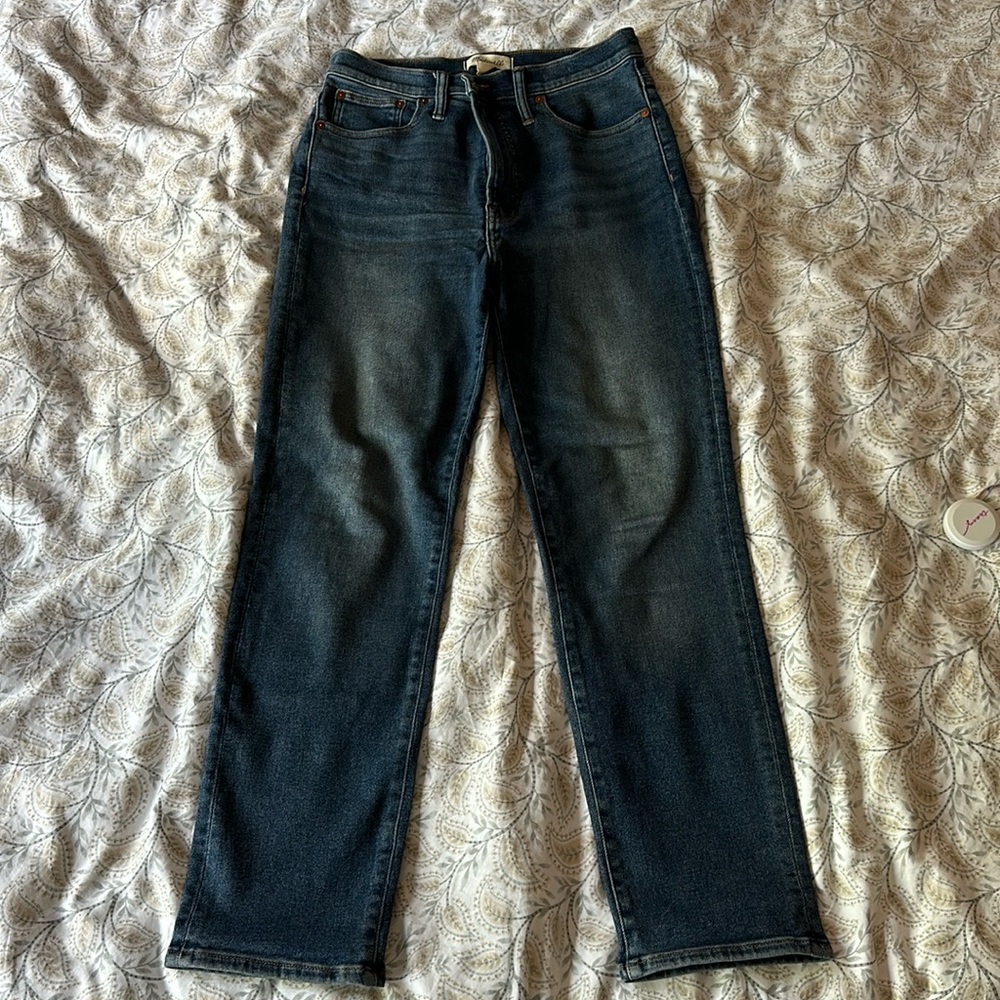 Madewell curvy perfect vintage jeans, size 29